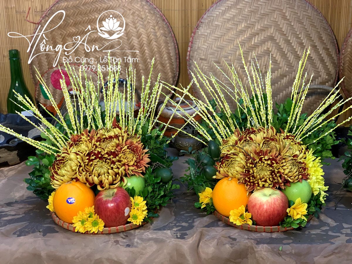 Mâm hoa quả size 25cm