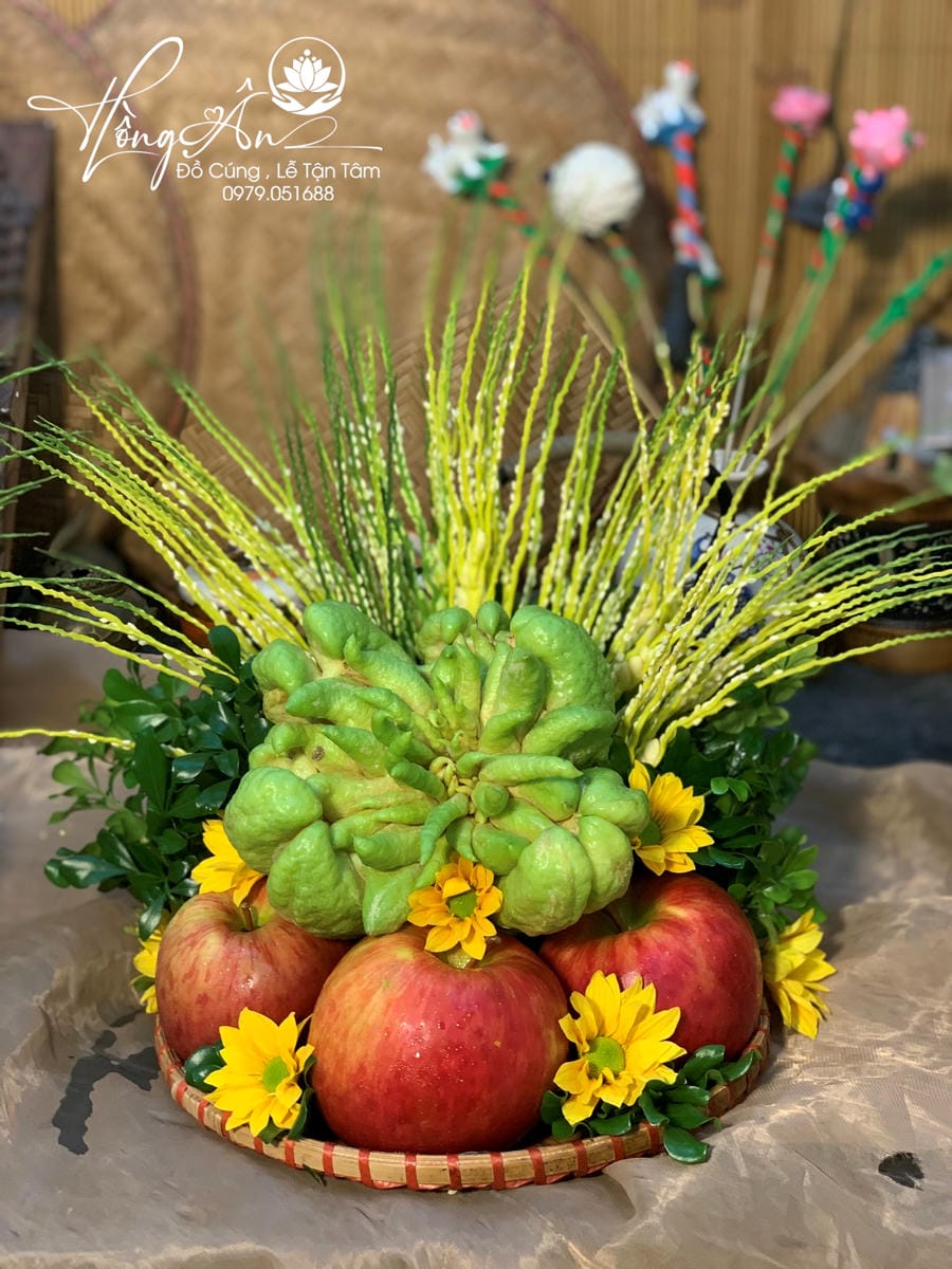 Mâm hoa quả size 25cm